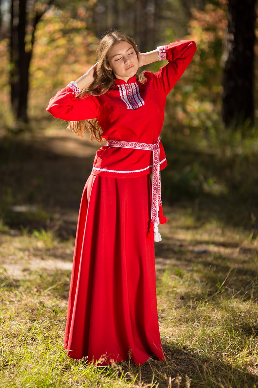 Underwear Women in Slavic costumes in Taizhou