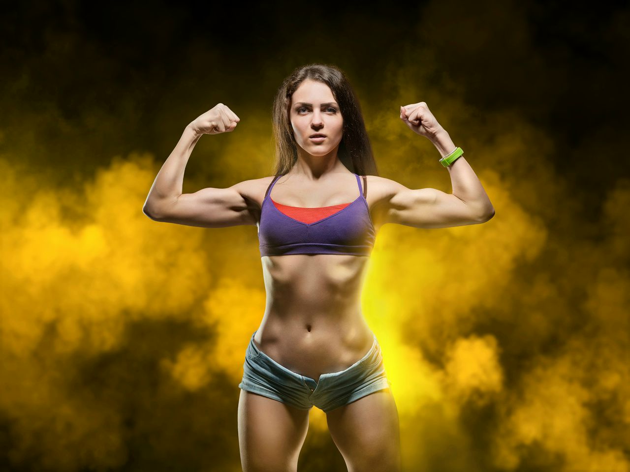 Athletic girls in Taizhou